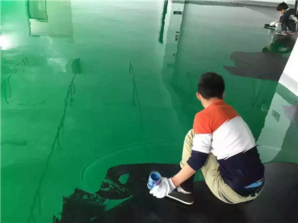 松阳下面给你一份环氧地坪漆施工的完整流程